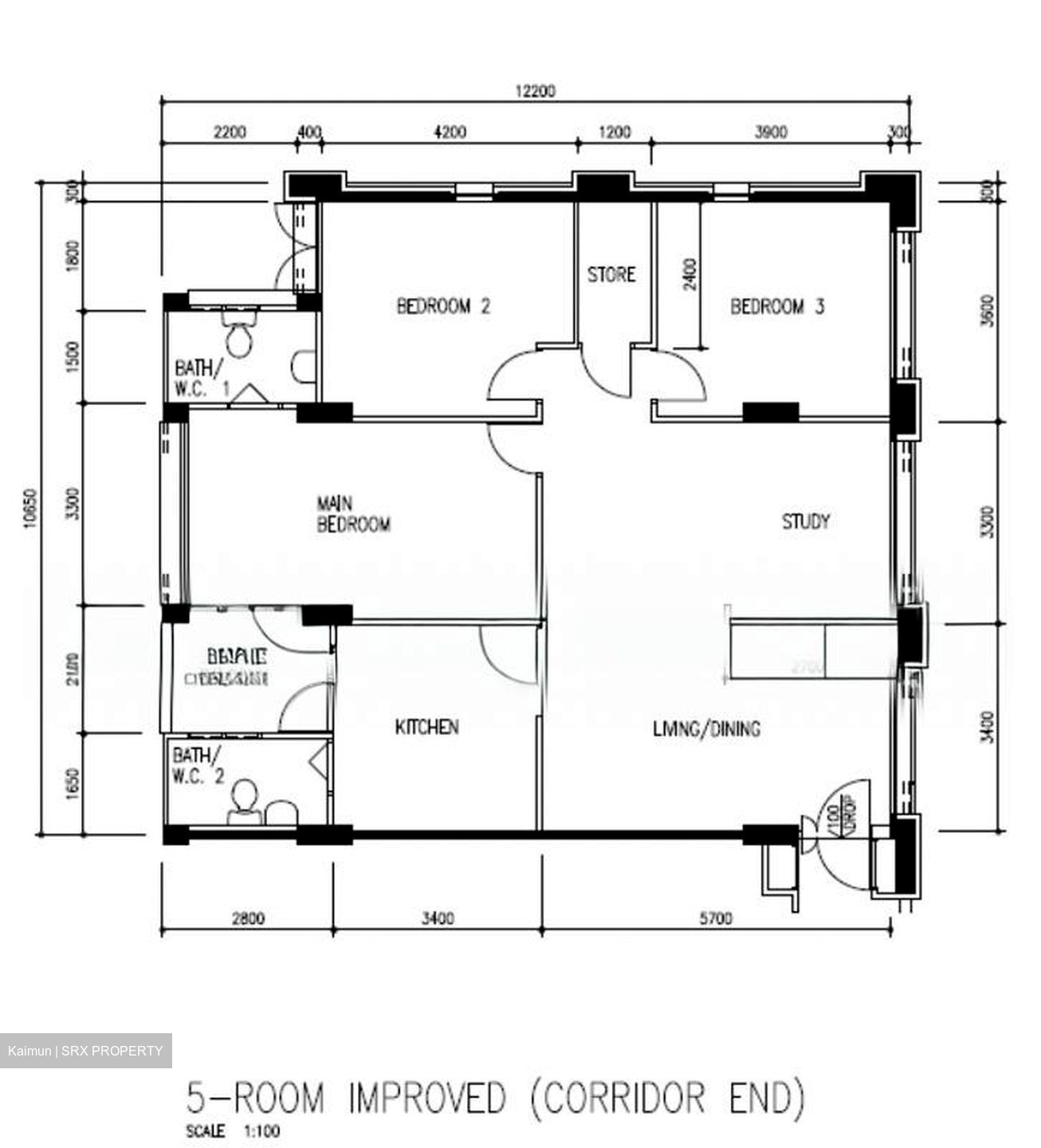 Blk 649 Woodlands Ring Road (Woodlands), HDB 5 Rooms #533954561